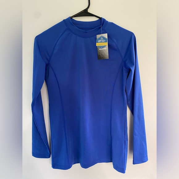 Blue Swim Shirt - Picture 1 of 5